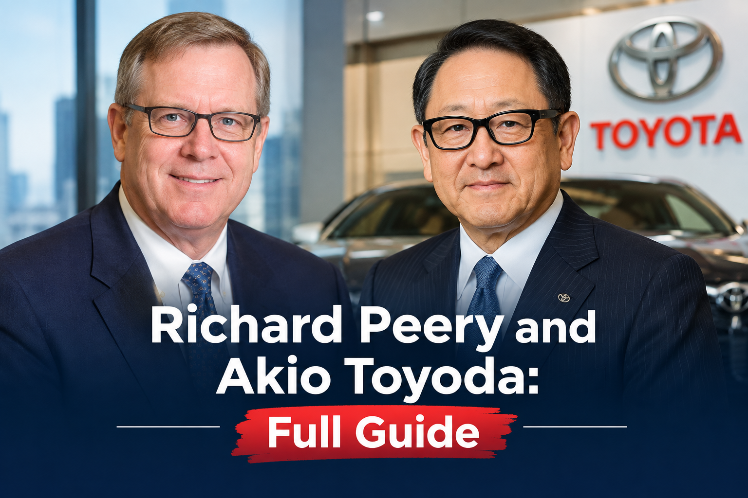 Richard Peery and Akio Toyoda: Full Guide