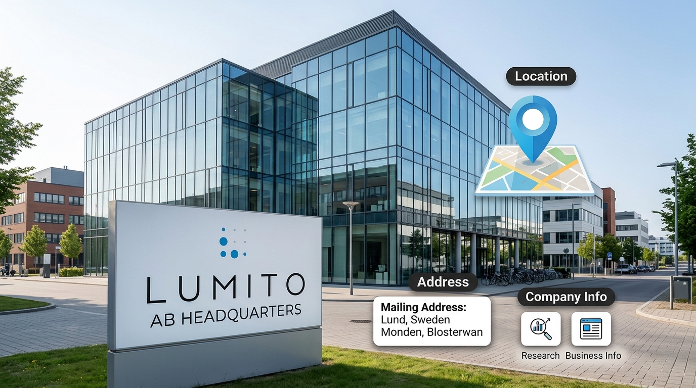 Lumito AB Headquarters: Location, Address, and Company Info